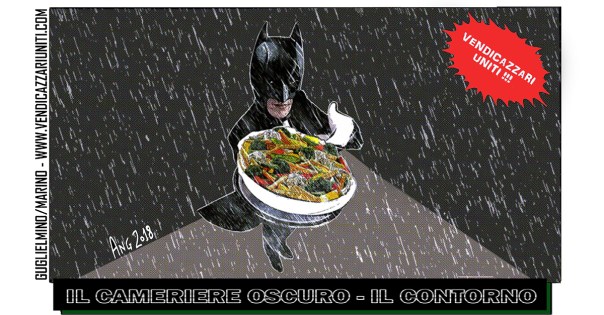 Il cameriere oscuro - il contorno