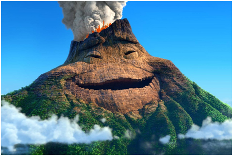 Il pianeta vulcanico Mustafar 